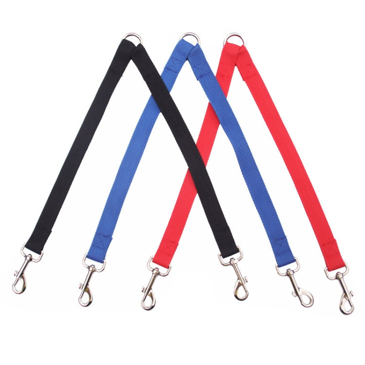Large Pet Dual-Headed Tow Leash One Tow Two Hook And Loop Fastener