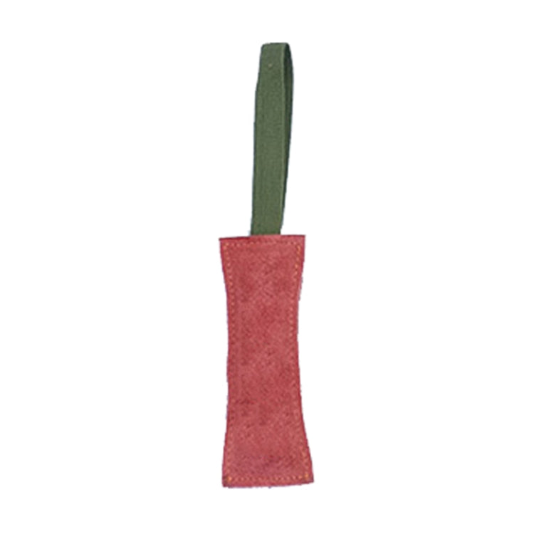 6.7 x 20cm Cowhide Training Dog Bite Stick Pet Toning Toys - Brick Red