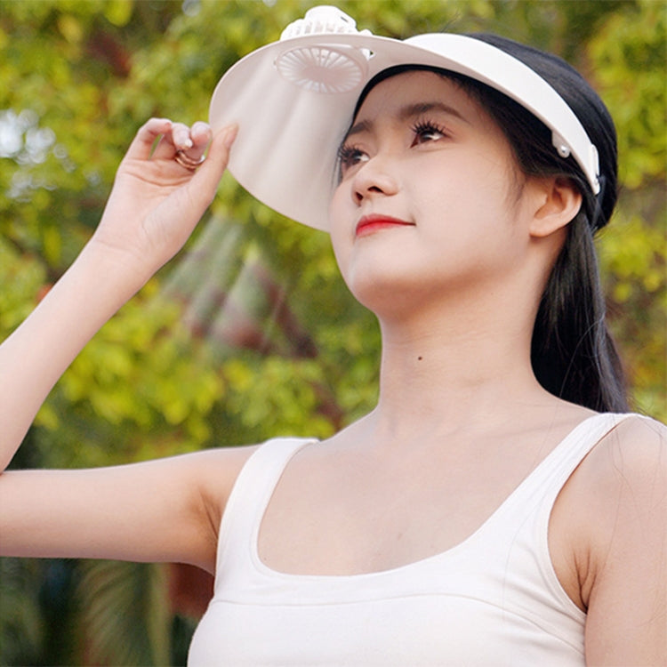 Summer Outdoor Sun Protection Adjustable Rotating Fan Sun Hat
