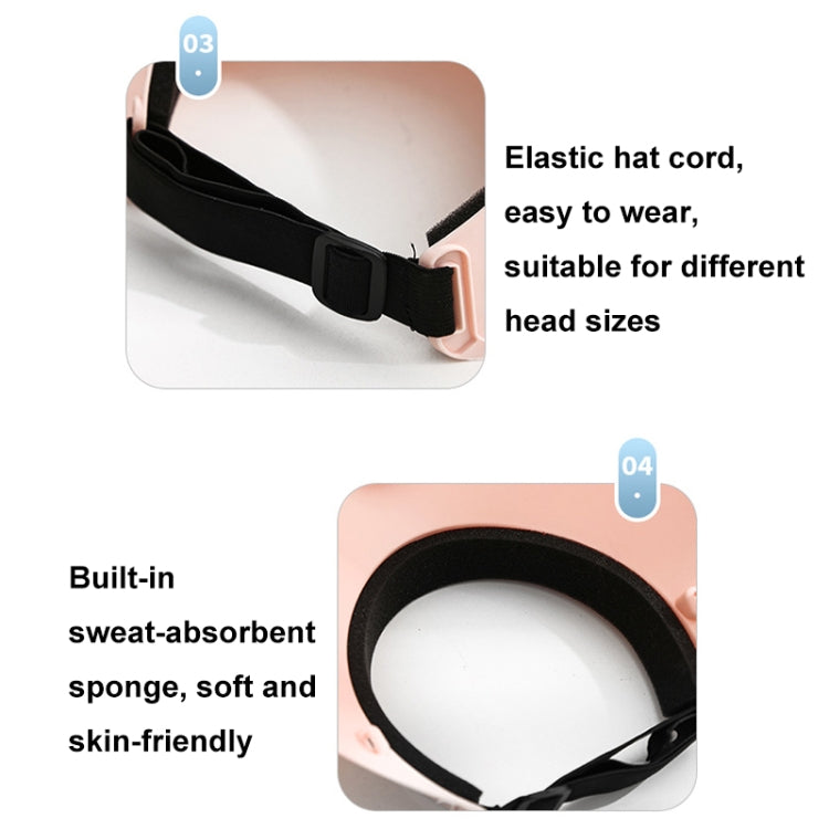Summer Outdoor Sun Protection Adjustable Rotating Fan Sun Hat