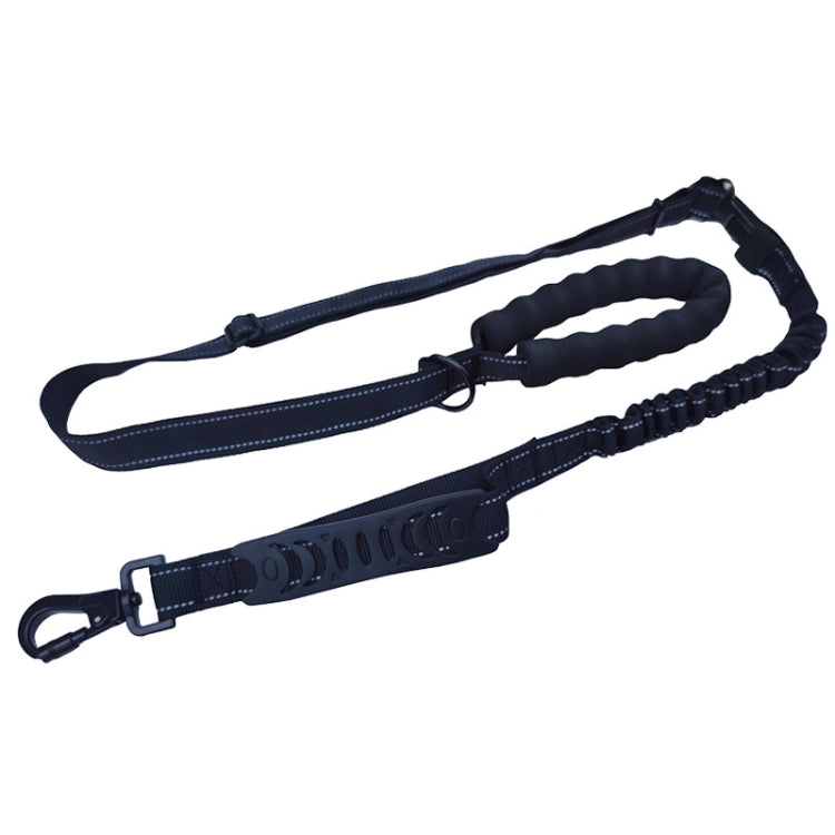 2.5 x 150cm Pet Vehicle Safety Leash Multifunctional Towing Belt Dog Leash - Black