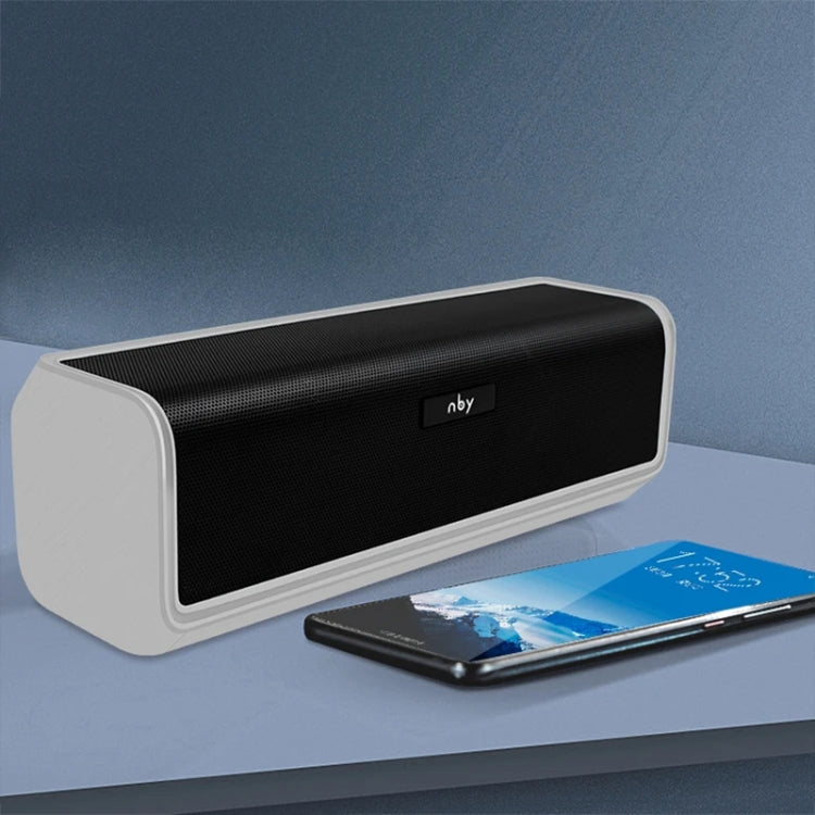 NBY 6690 TWS Couplet FM Multifunctional Desktop Plug-in Card Bluetooth Speaker