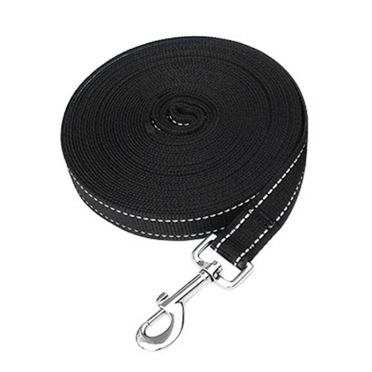 20m Pet Tracking Towing Leash Multifunctional Dog Walking Leashes - Black