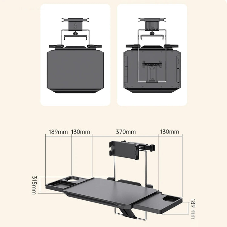 SHUNWEI Car Dining Table Rear Foldable Storage Rack Computer Stand, SD-1528D