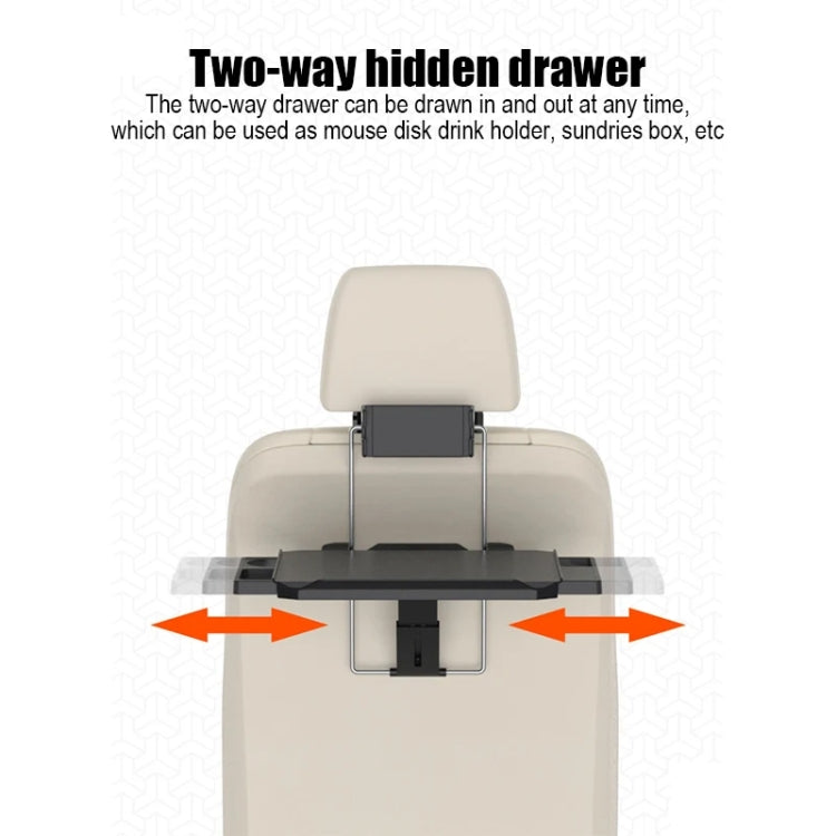 SHUNWEI Car Dining Table Rear Foldable Storage Rack Computer Stand, SD-1528D