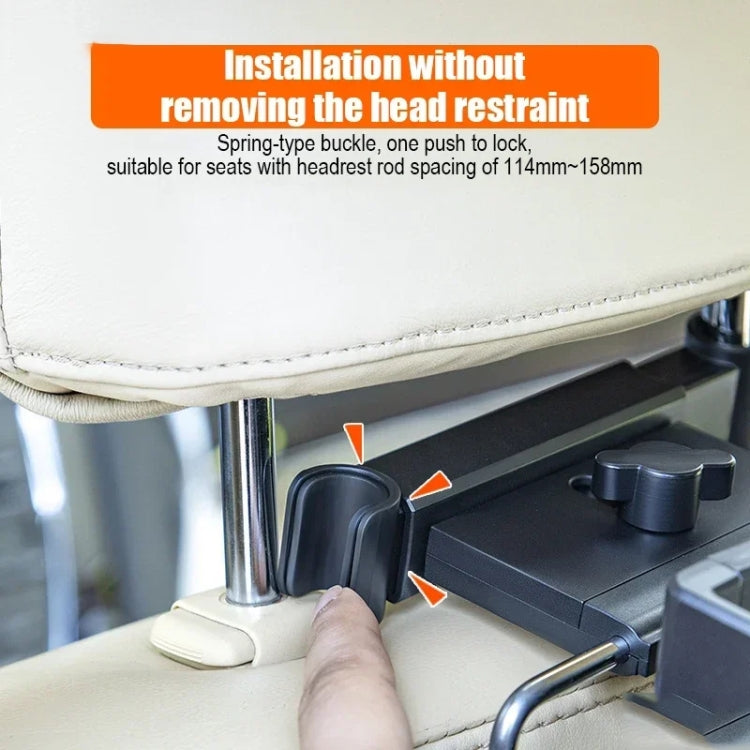SHUNWEI Car Dining Table Rear Foldable Storage Rack Computer Stand, SD-1528D