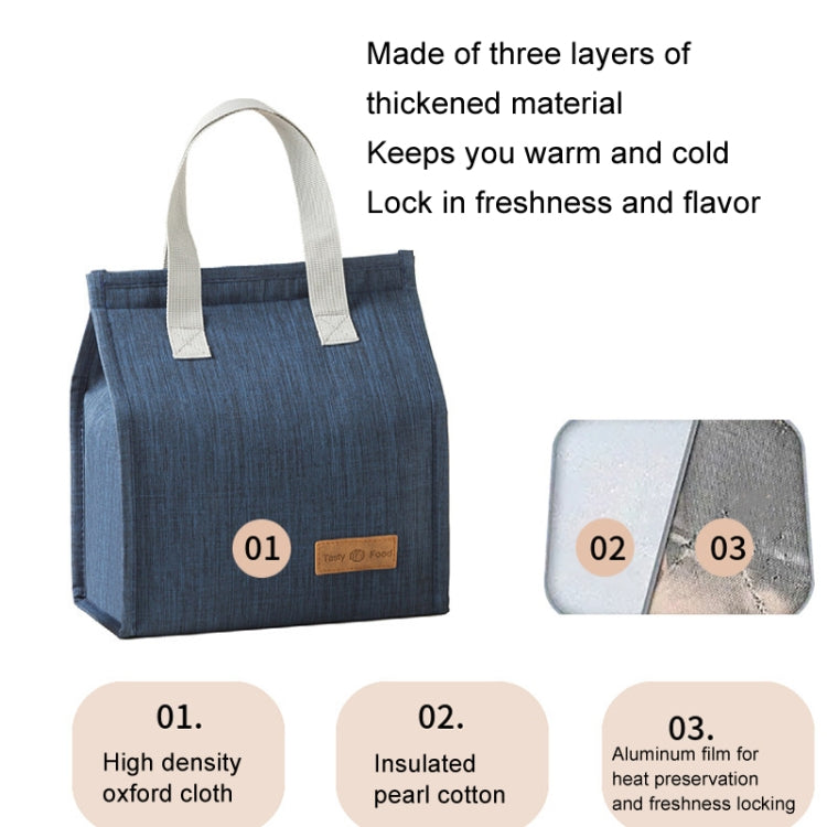 Vertical Tote Cationic Bento Warm Bag Lunch Box Bag