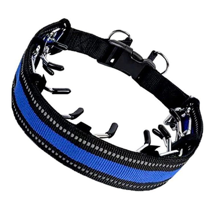 Pet Training Stimulating Chain Collar Anti-Burst Punch Dog Corral, Size: M