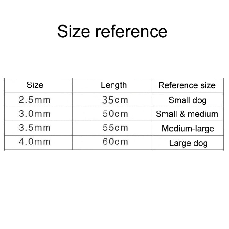 Pet Training Stimulating Chain Collar Anti-Burst Punch Dog Corral, Size: S