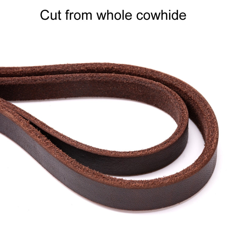 1.2 x 300cm Pet Outing Cowhide Towing Leash Dog Training Harness