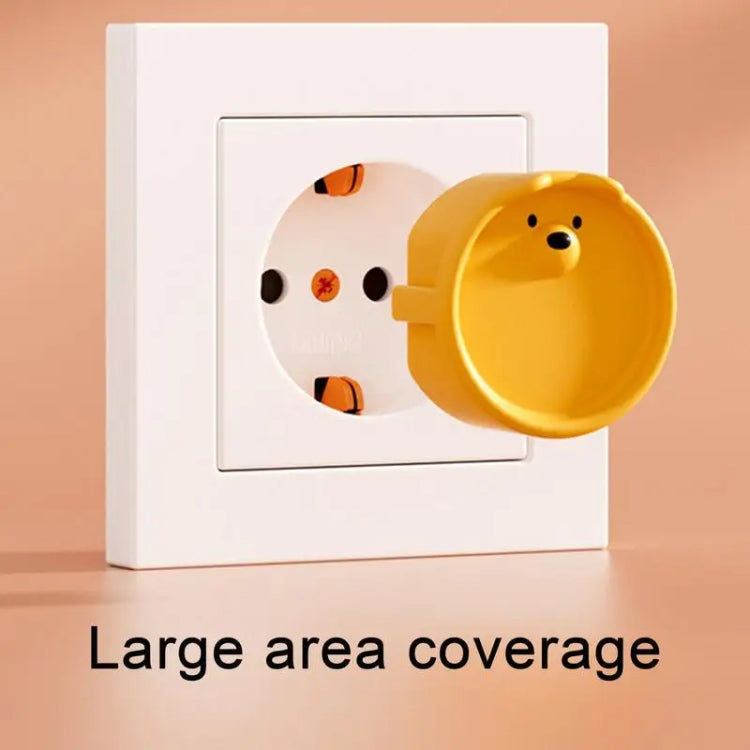 EU Plug Socket Silicone Cover Children Anti-electric Shock and Dustproof Protective Cover