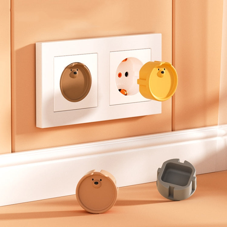 EU Plug Socket Silicone Cover Children Anti-electric Shock and Dustproof Protective Cover