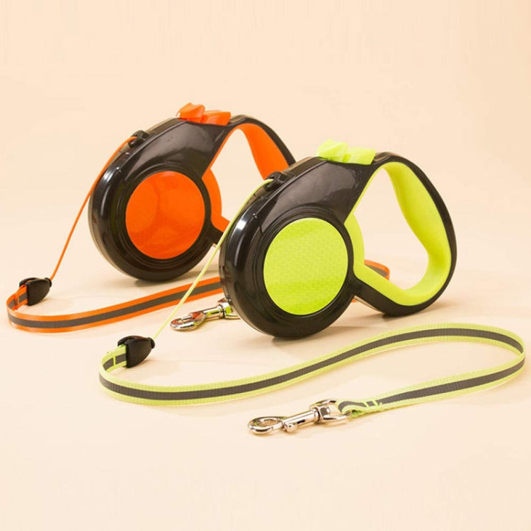 8m Pet Automatic Retractable Towing Leash Night Reflective Dog Walking Tractor