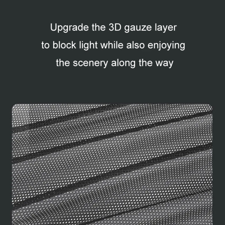 Car Magnetic Summer Sun Protection Insulating Privacy Curtain, Specification: Co-pilot Arc