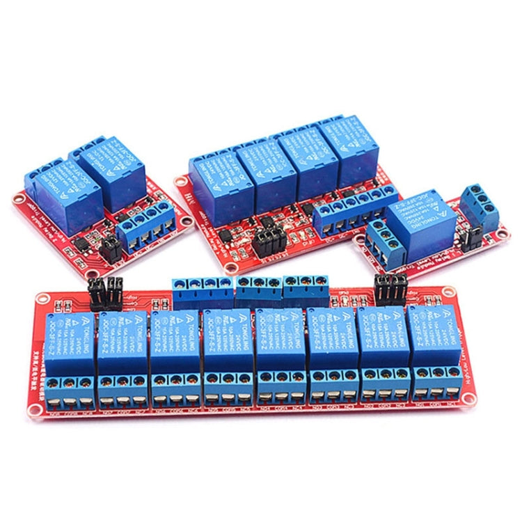 2 Way 5V Relay Module With Optocoupler Isolation Supports High And Low Level Trigger Expansion Board