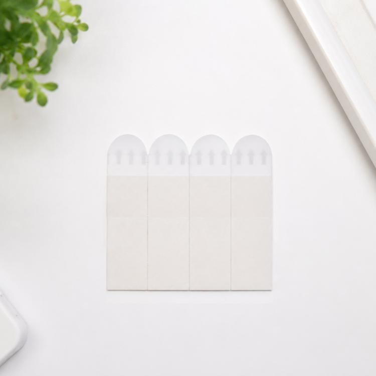 16 x 70mm 12pcs /Pack Strong Stainless Adhesive Removable Sticky Hooks Household Fixing Tearable Backing Stickers