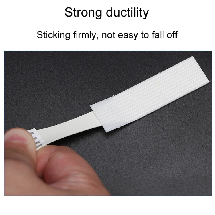 20 x 46mm 12pcs /Pack Strong Stainless Adhesive Removable Sticky Hooks Household Fixing Tearable Backing Stickers