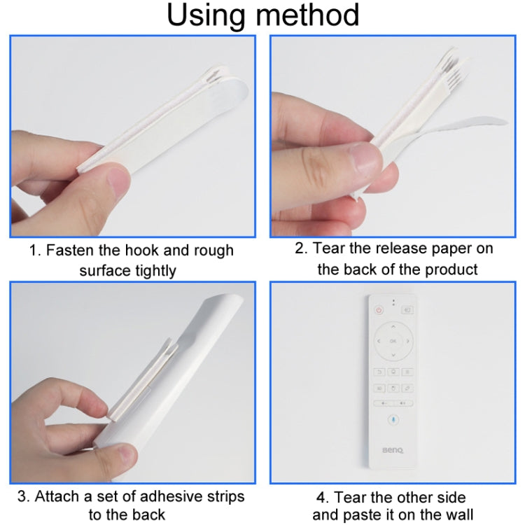 20 x 46mm 12pcs /Pack Strong Stainless Adhesive Removable Sticky Hooks Household Fixing Tearable Backing Stickers