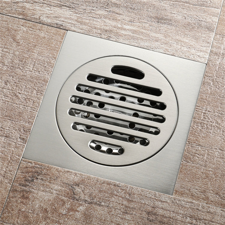 Anti Odor Floor Drain Bathroom Anti-Bug Anti-Reflux Floor Drain - Full Copper Brushed