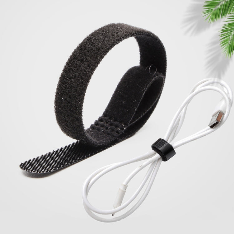 10 x 100mm 20pcs Plug Organizer Power Cord Organizing Strap Nylon Fixed P-Type Ties