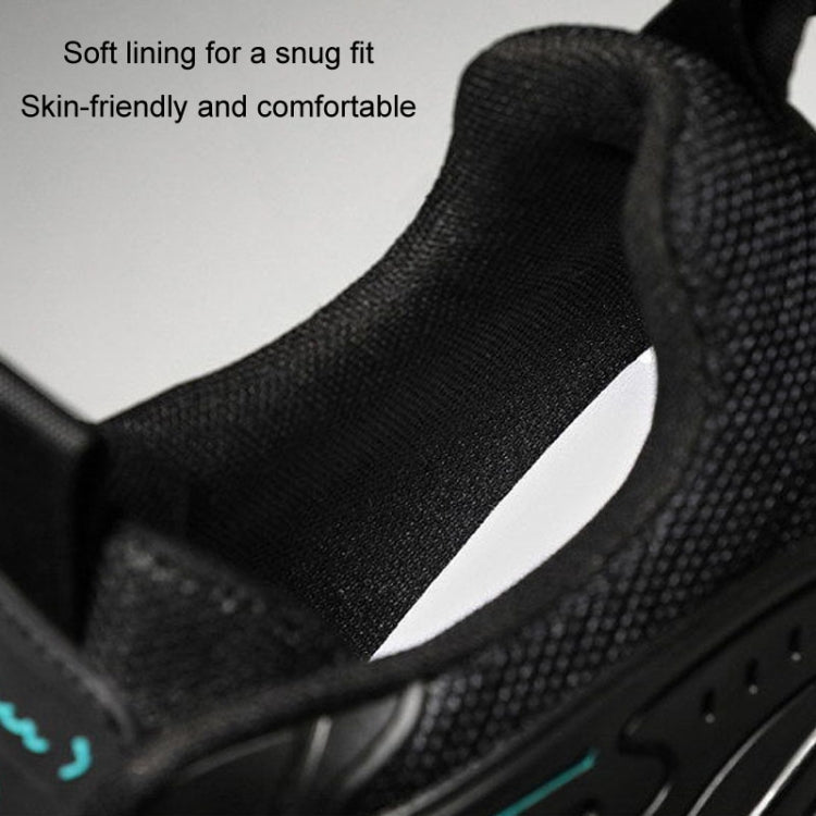 Men Air Cushion Sneakers Low Top Lace Running Shoes Mesh Breathable Sports Shoes, Size: 42