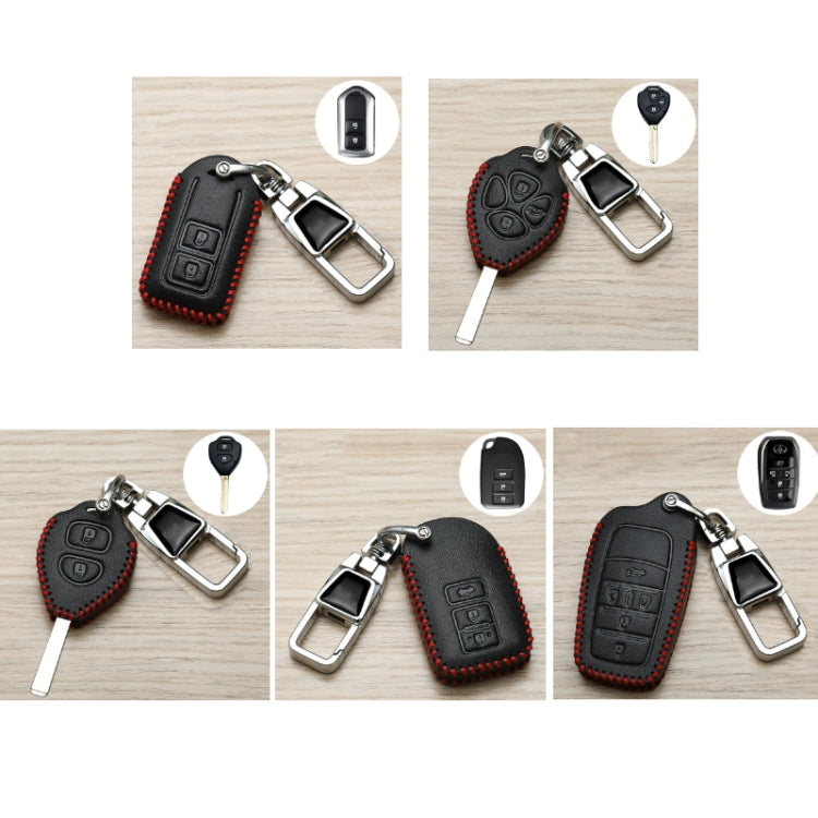 For Toyota Car Key Cover Multifunctional Keychain Anti-lost Number Plate, Style: J