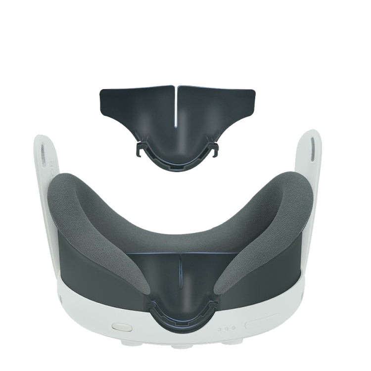 For Meta Quest 3 VR Blackout Nose Pad Mask Face Pad Cover, Spec: 2pcs /Set