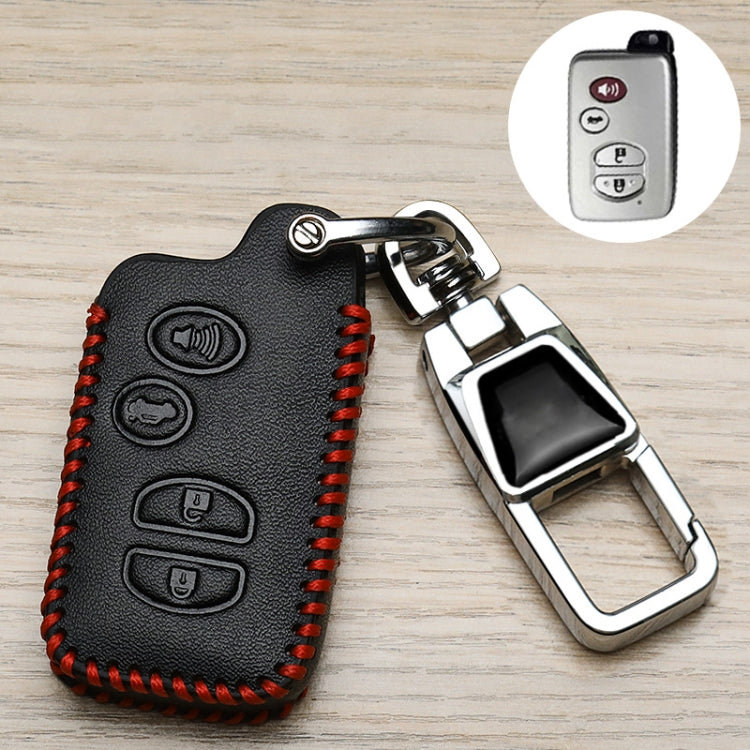 For Toyota Car Key Cover Multifunctional Keychain Anti-lost Number Plate, Style: L4