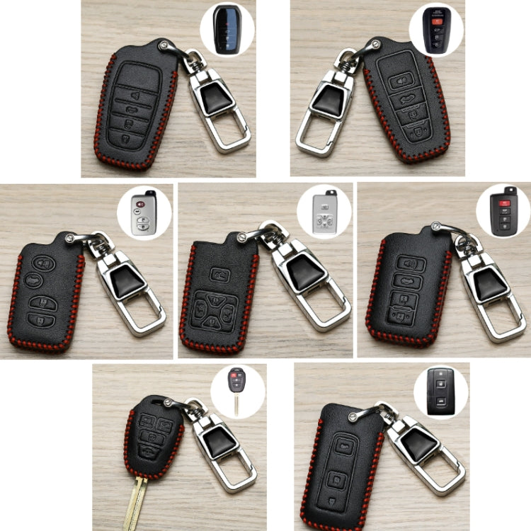 For Toyota Car Key Cover Multifunctional Keychain Anti-lost Number Plate, Style: L4