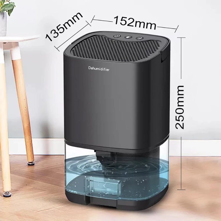 1L 36W Air Dehumidifier for Home Damp Drying Clothes with 7 colors Light US Plug
