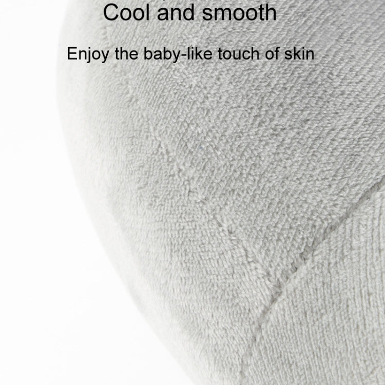 Portable Nap Neck Care Pillow Multifunctional Airplane Travel U-Shaped Pillow, Style: Gray Memory Cotton