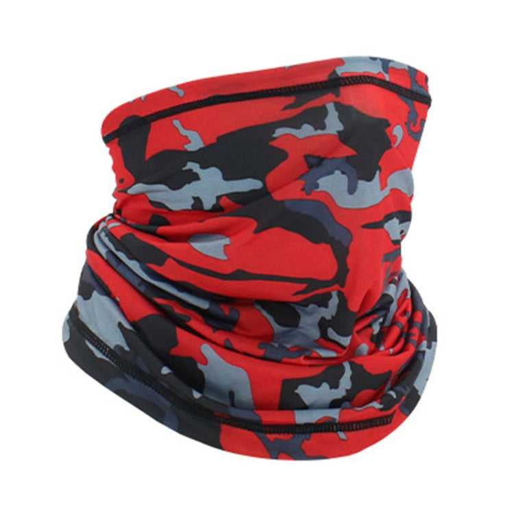 Breathable Sunscreen Silk Scarf Outdoor Fishing Neck Sleeve Cycling Mask Sports Headgear, Size: Average