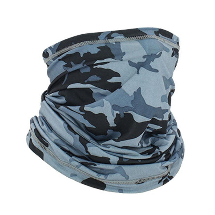 Breathable Sunscreen Silk Scarf Outdoor Fishing Neck Sleeve Cycling Mask Sports Headgear, Size: Average