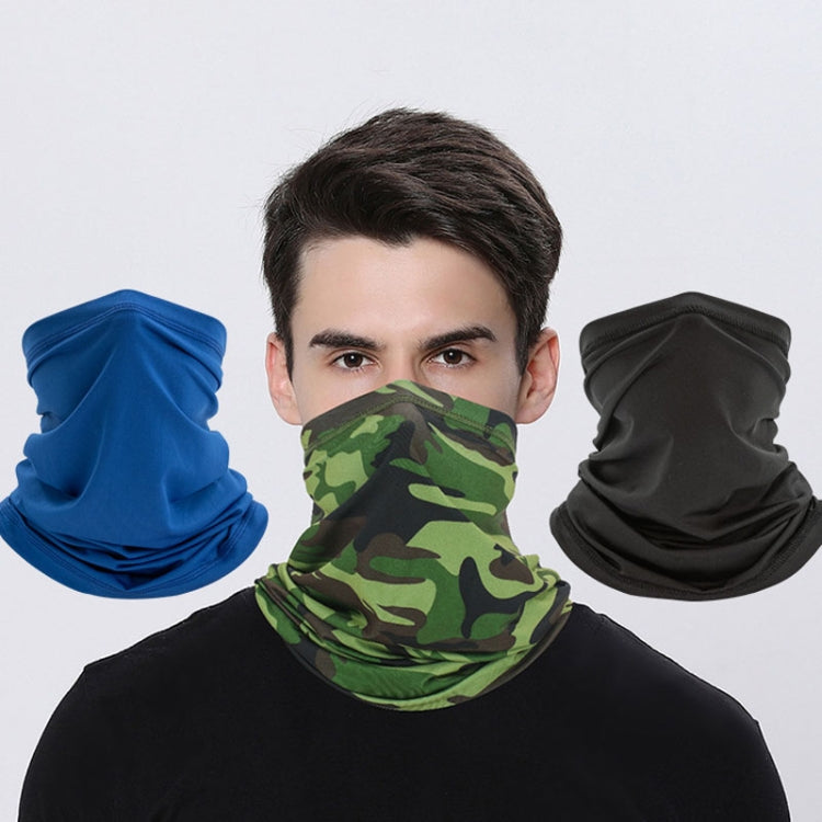 Breathable Sunscreen Silk Scarf Outdoor Fishing Neck Sleeve Cycling Mask Sports Headgear, Size: Average