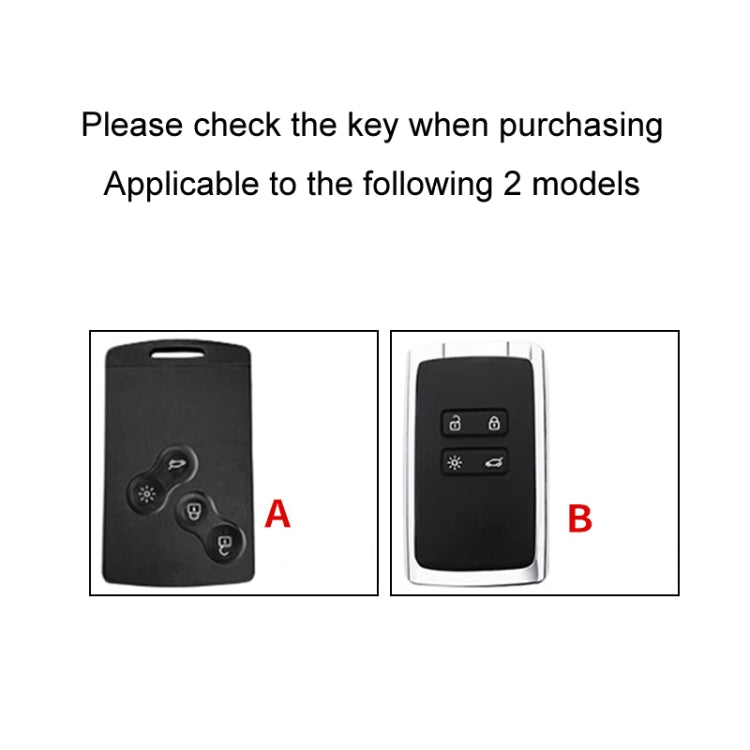 For Renault Car Key Cover Multifunctional Keychain Anti-lost Number Plate