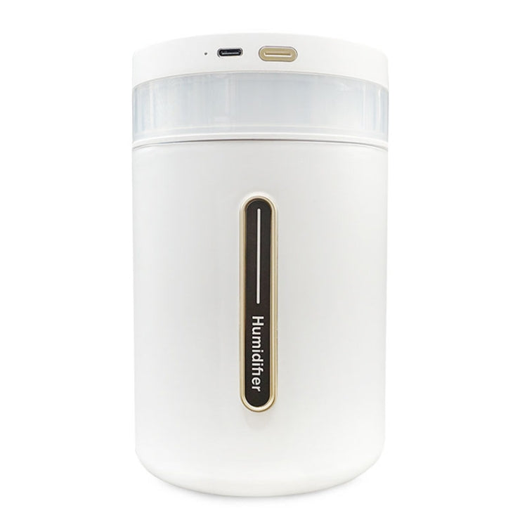 1L Home Humidifier Large Capacity Desk Aroma Mute Ambient Light Humidifier Charging Model