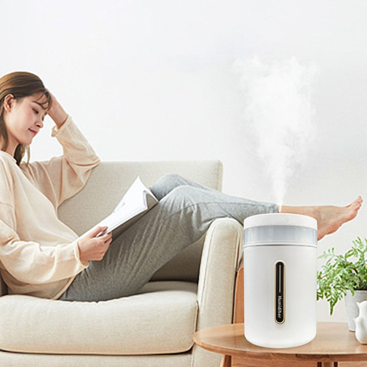 1L Home Humidifier Large Capacity Desk Aroma Mute Ambient Light Humidifier Charging Model