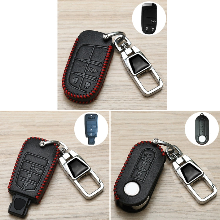 For Fiat Car Key Cover Multifunctional Keychain Anti-Lost Number Plate