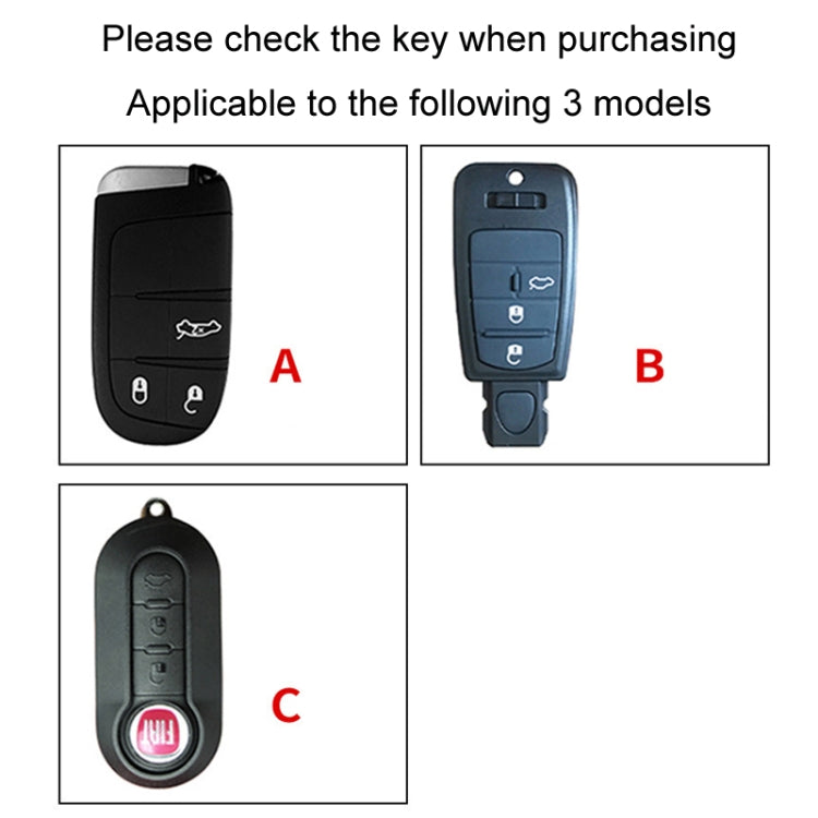 For Fiat Car Key Cover Multifunctional Keychain Anti-Lost Number Plate