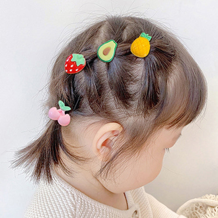 10pcs /Set Children Lovely Hair Bands Ring Baby Small Unbreakable Hair Headband, Style: Flowers 1