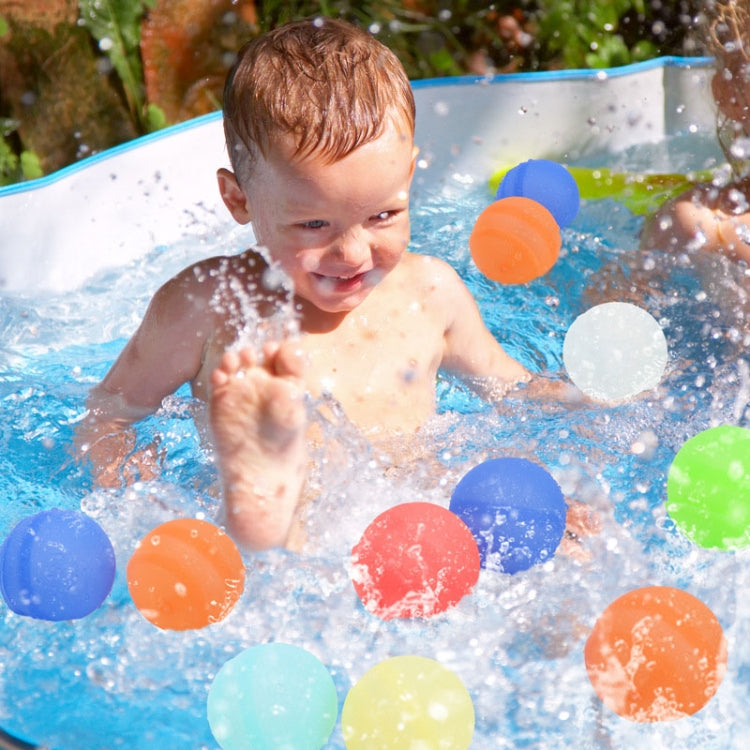 Summer Water Balloon Water Fight Kids Interactive Quick Fill Reusable Silicone Water Balloon