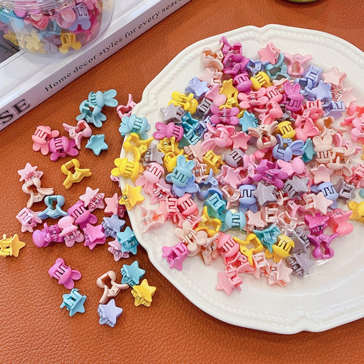 50pcs /Can Children Lovely Cute Small Griping Clip Disheveled Hair Clip Headdress, Style: Candy Colored