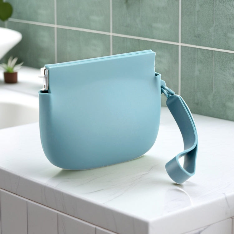 Silicone Elastic Coin Pouch Tie Handle Clasp Coin Storage Bag