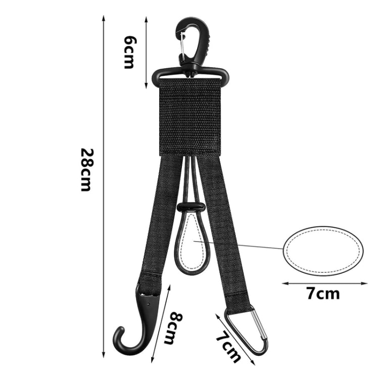 Multifunctional Strapping Hook Buckle Portable Packing Hook Webbing
