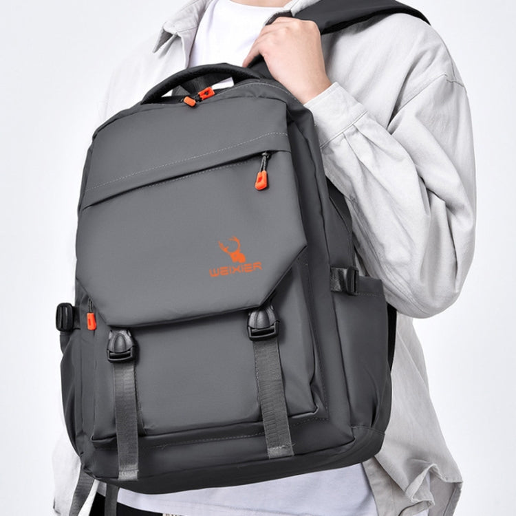 WEIXIER B682 Large Capacity Double Shoulder Backpack Casual Waterproof Travel Bag
