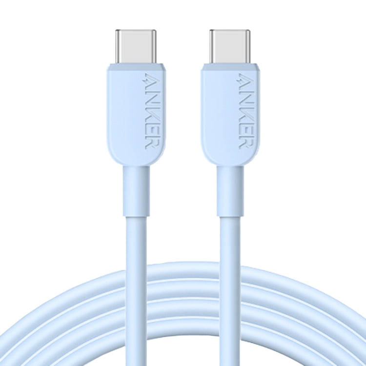 ANKER A81E2 1.8m 60W Dual Type-C Data Cell Phone Dual Head Fast Charging Cable