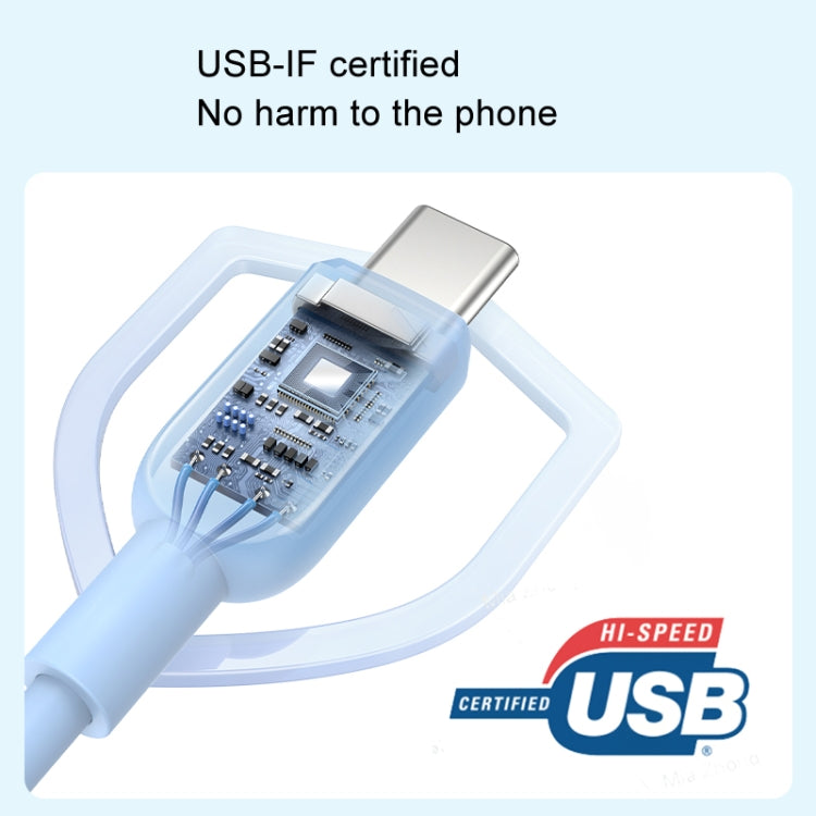 ANKER A81E2 1.8m 60W Dual Type-C Data Cell Phone Dual Head Fast Charging Cable