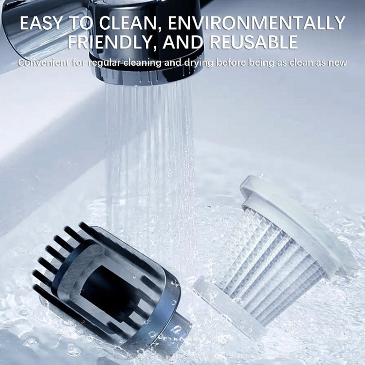 Mini Handheld High-power Car Wireless Powerful Vacuum Cleaner - F6050