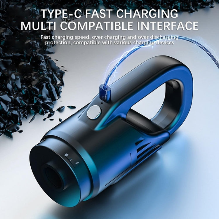 Mini Handheld High-power Car Wireless Powerful Vacuum Cleaner - F6050