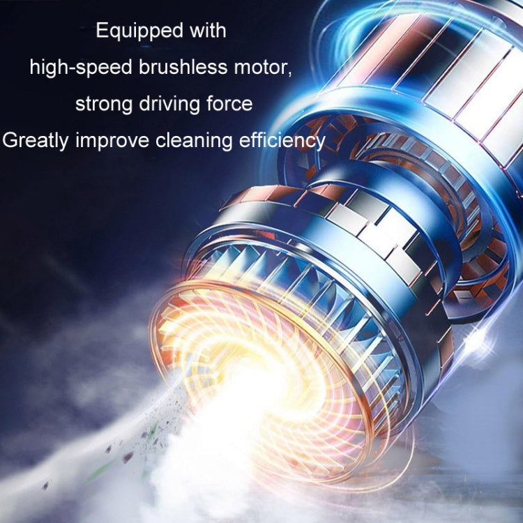Mini Handheld High-power Car Wireless Powerful Vacuum Cleaner - F6050